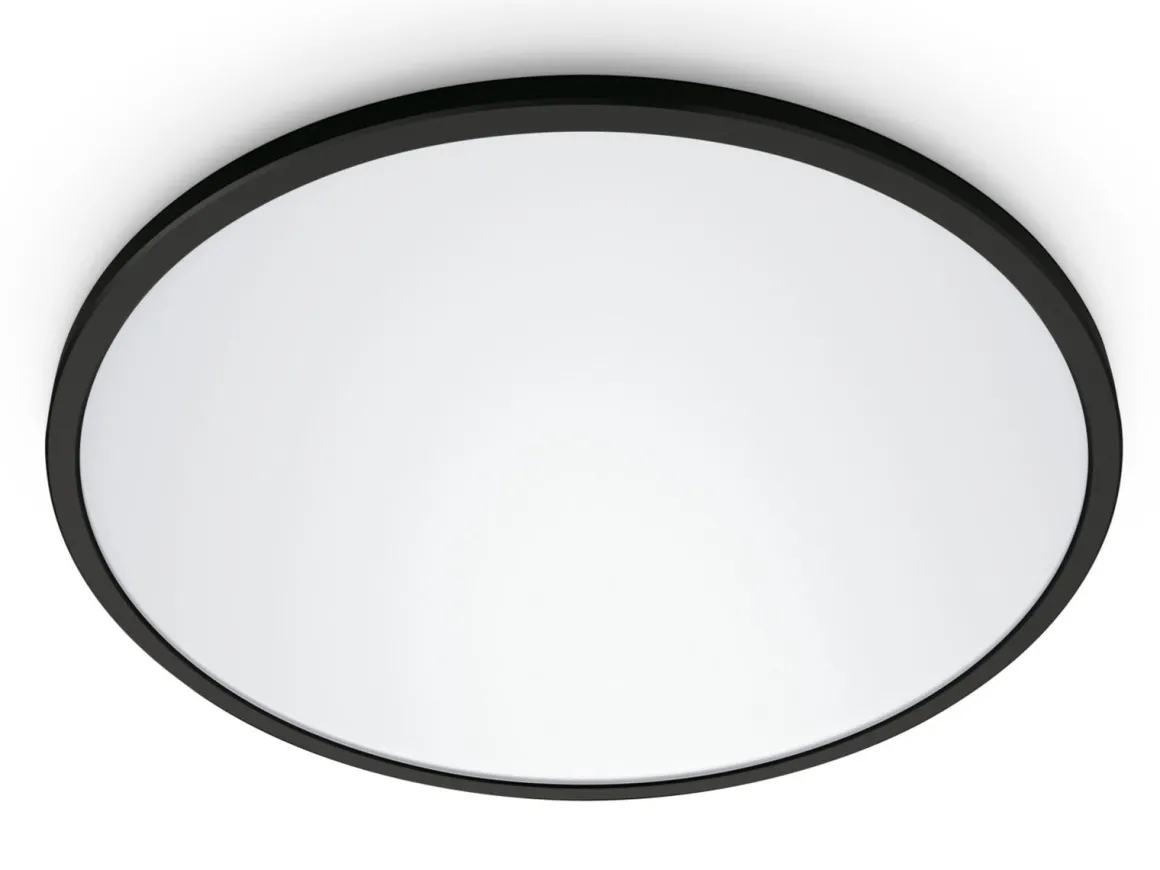 WiZ Smart Superslim taklampe 32W 2700-6500K 55 cm Wîfi - Svart