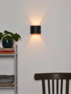 Xio round vegglampe opp/ned