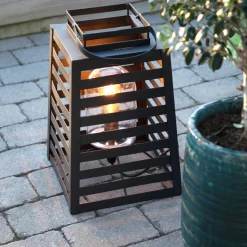 Yankton bord/gulvlampe - Svart