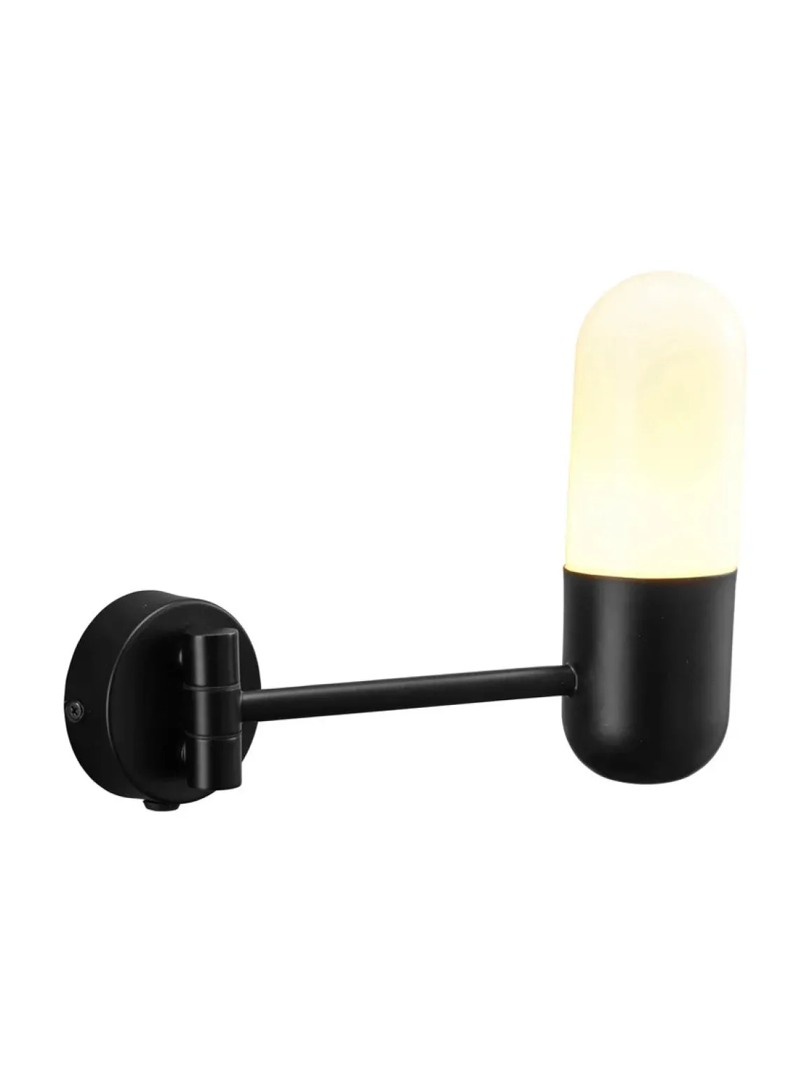 Zeta vegglampe IP44 - Svart