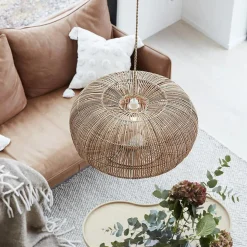 Zuri takpendel 60 cm - Natur